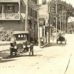 Harrisville - Chapel Street with Car