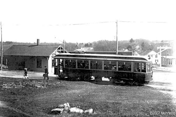 Nasonville - Railroad Station and Trolley