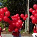 Kids and Red Balloons