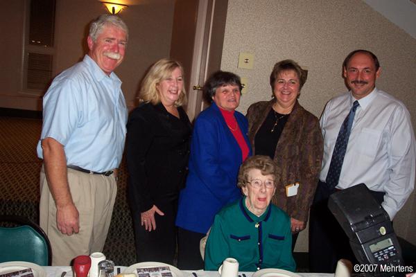 Committee, Mike Wood, Annette Bleiweis - at the Banquet