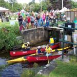 Canoes at the Arts Festival