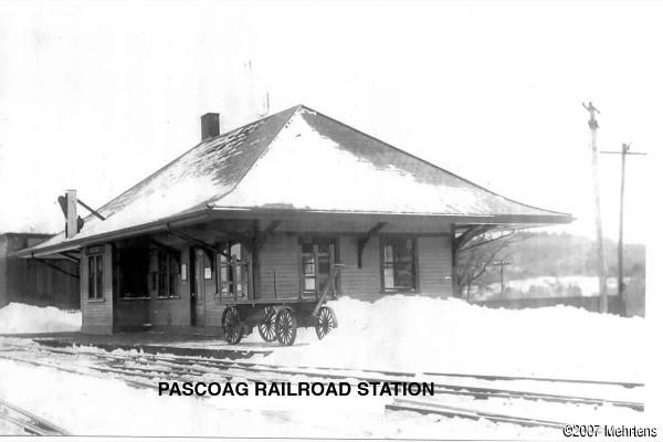 Pascoag Station in the Snow