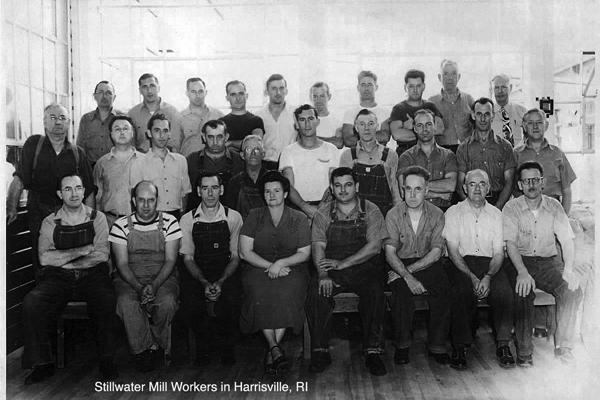 Stillwater Mill Workers in the 1940s