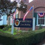Burrillville Town Hall Decorated